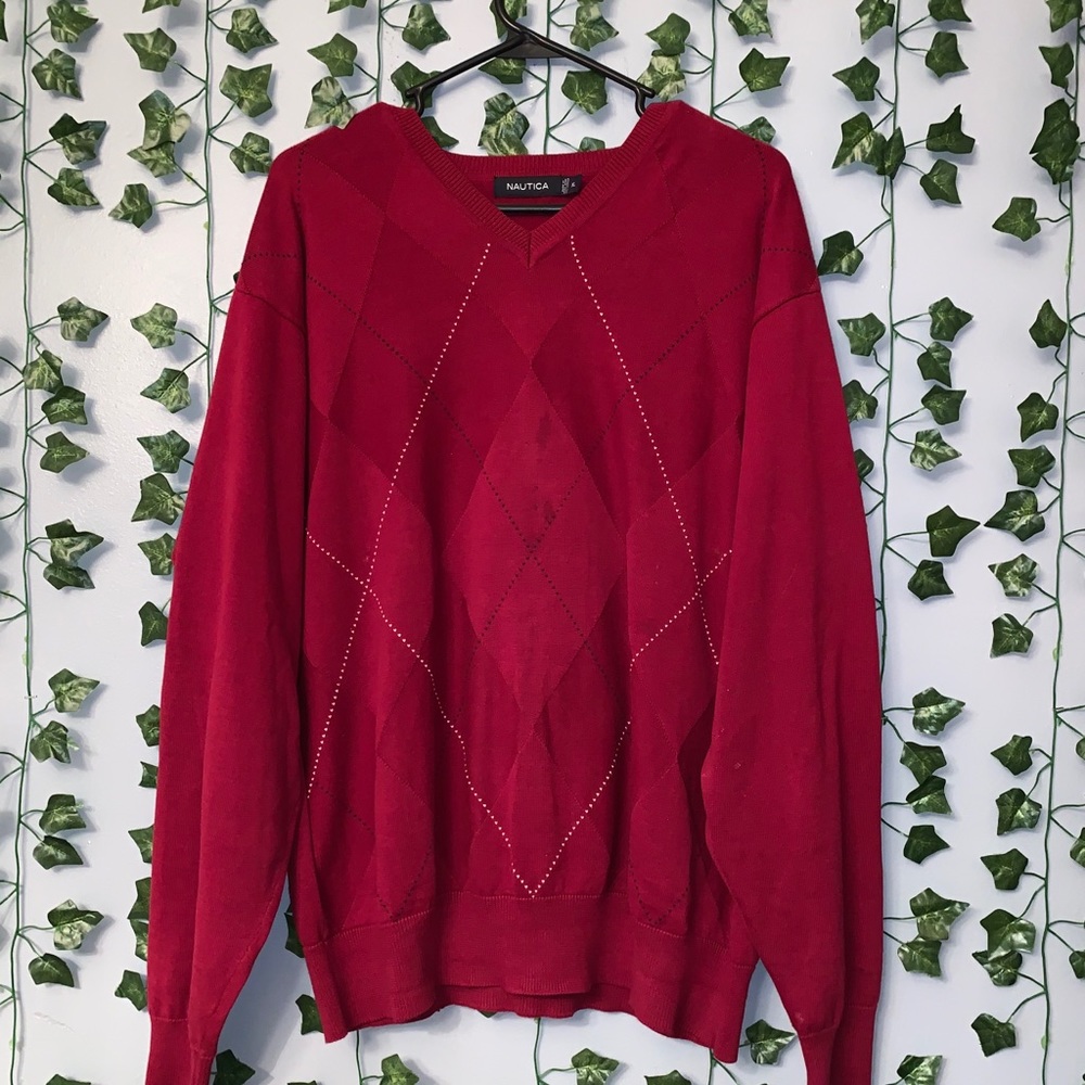 Nautica vintage looking sweater